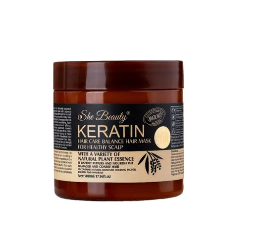 Keratin Hair Care Balance Hair Mask for Healthy Scalp 500ml